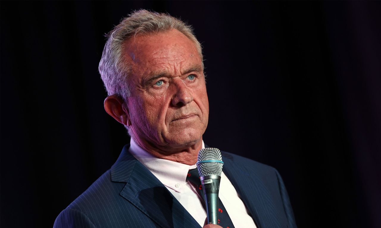 Independent presidential candidate Robert F. Kennedy Jr. speaks at the Libertarian National Convention on May 24 in Washington, DC. 