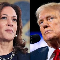 Vice President Kamala Harris and former President Donald Trump.