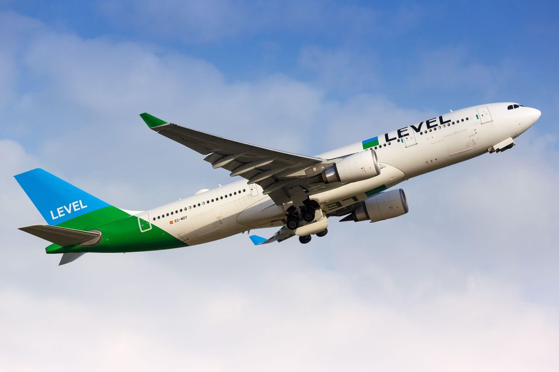 LEVEL flies Airbus A330s with a home base in Barcelona.