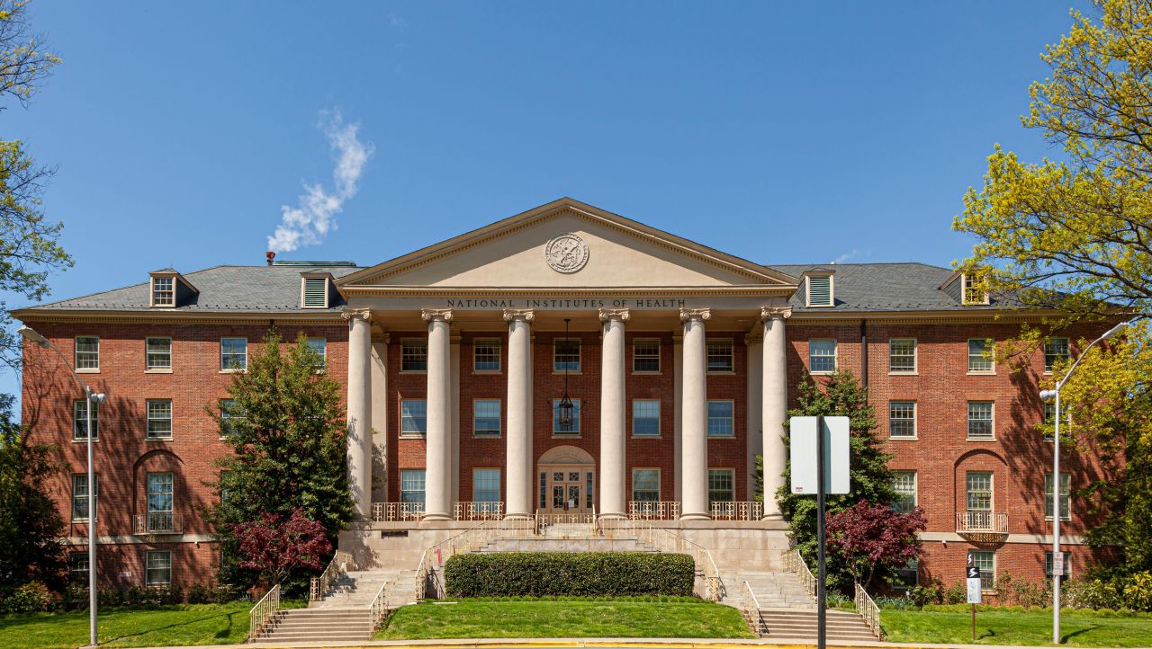 The National Institutes of Health campus in Bethesda, Maryland.