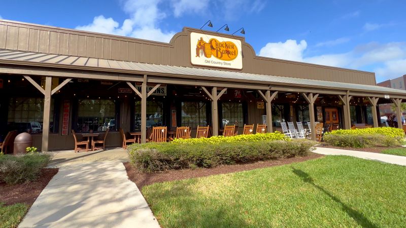 Cracker Barrel unveils a controversial logo change