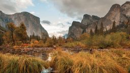 Yosemite National Park in California is stunning in the fall and less crowded than in the peak summer months.