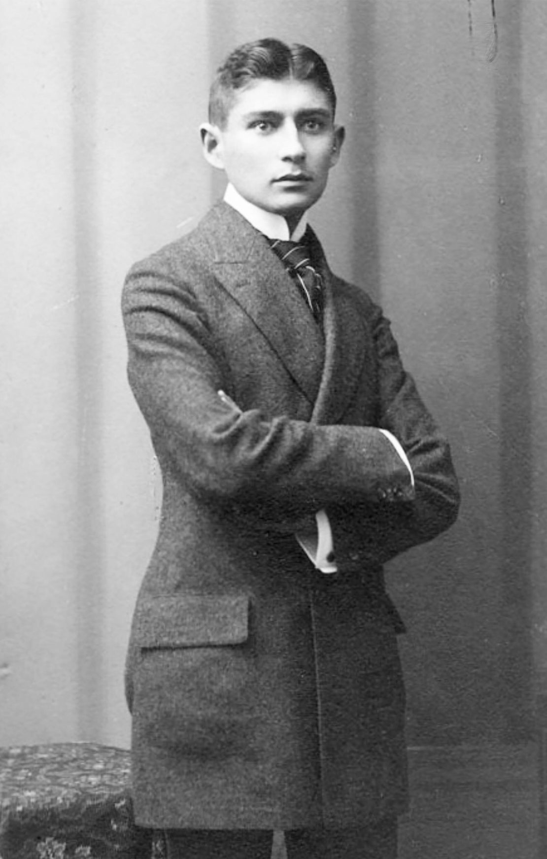 Franz Kafka was born in Prague -- then in Bohemia -- in 1883 and died in 1924.