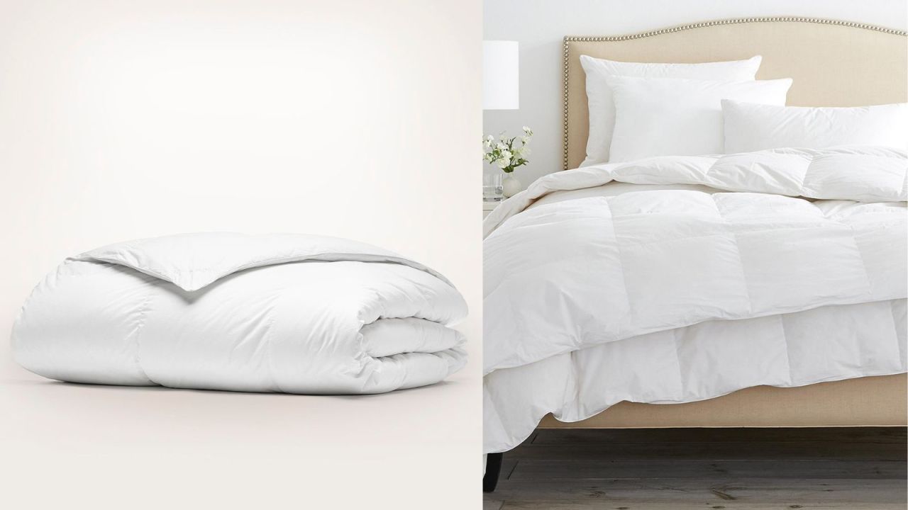 Boll & Branch Down Alternative Organic Cotton Accent Pillow in White