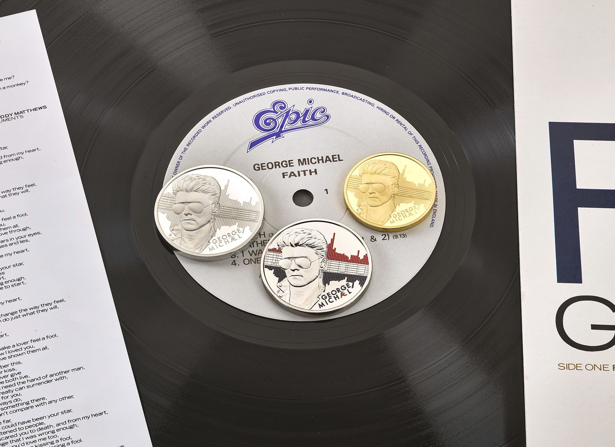 George Michael commemorated with coins from UK’s Royal Mint