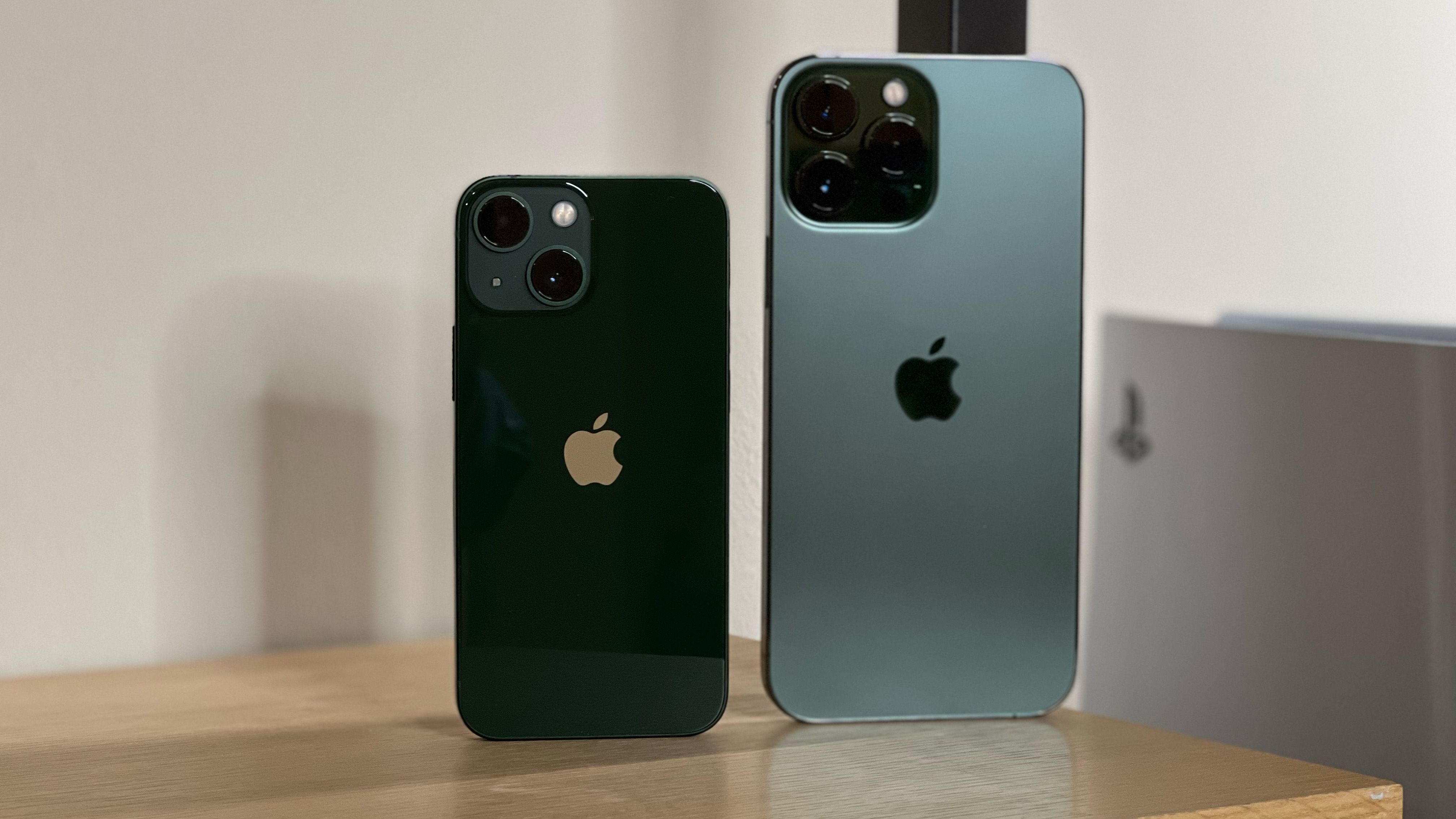 This is what the green iPhone 13 Mini and Alpine Green 13 Pro Max look like | CNN Underscored