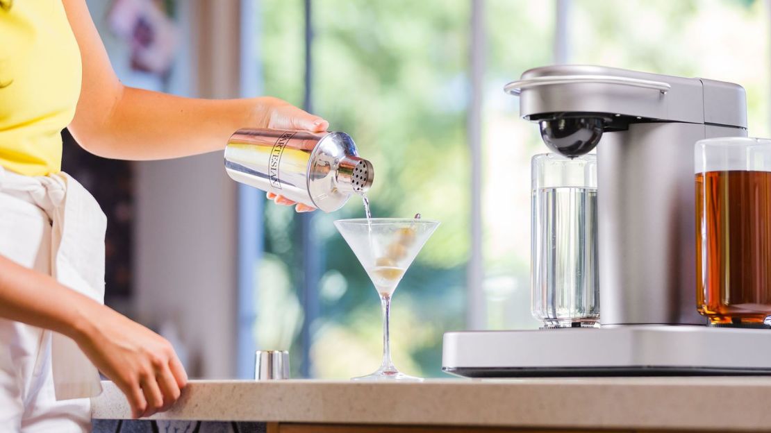 Bartesian Premium Cocktail and Margarita Machine for The Home Bar with  Push-Button Simplicity and an Easy to Clean Design (55300)