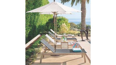 9-Foot Round Outdoor Market Umbrella