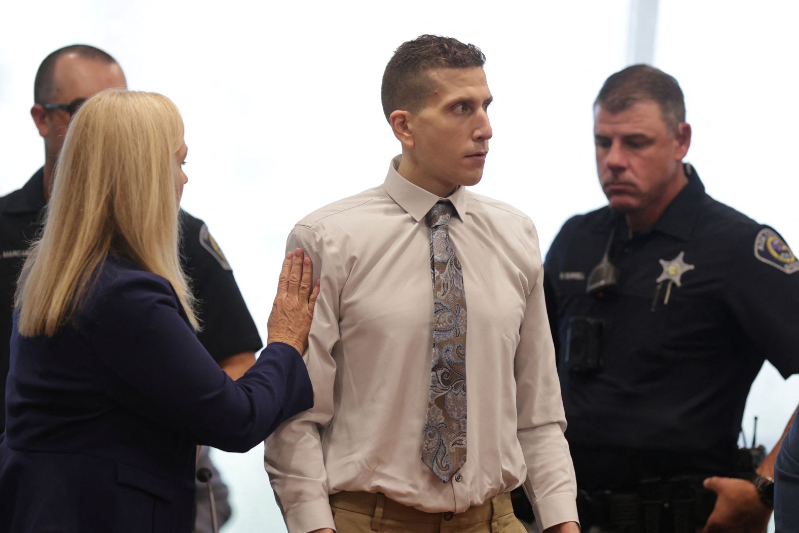 Bryan Kohberger, charged in the <a href="index.php?page=&url=https%3A%2F%2Fwww.cnn.com%2F2025%2F07%2F02%2Fus%2Fbryan-kohberger-murders-plea-deal">fatal stabbings of four University of Idaho students</a>, appears at the Ada County Courthouse for a change-of-plea hearing in Boise, Idaho, on Wednesday, July 2. Kohberger, who for 30 months insisted on his innocence, <a href="index.php?page=&url=https%3A%2F%2Fwww.cnn.com%2F2025%2F07%2F03%2Fus%2Fidaho-murders-kohberger-plea-deal-breakdown">pleaded guilty</a> to charges of burglary and first-degree murder Wednesday. The deal that allows him to avoid the death penalty.