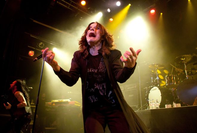 Osbourne performs in 2010.