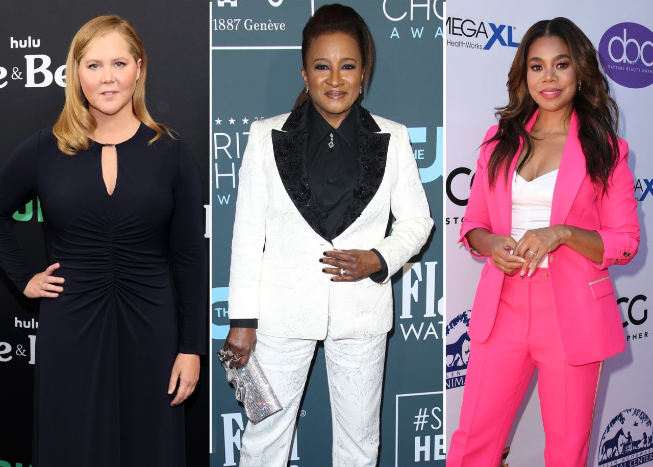 Amy Schumer, Wanda Sykes, and Regina Hall.