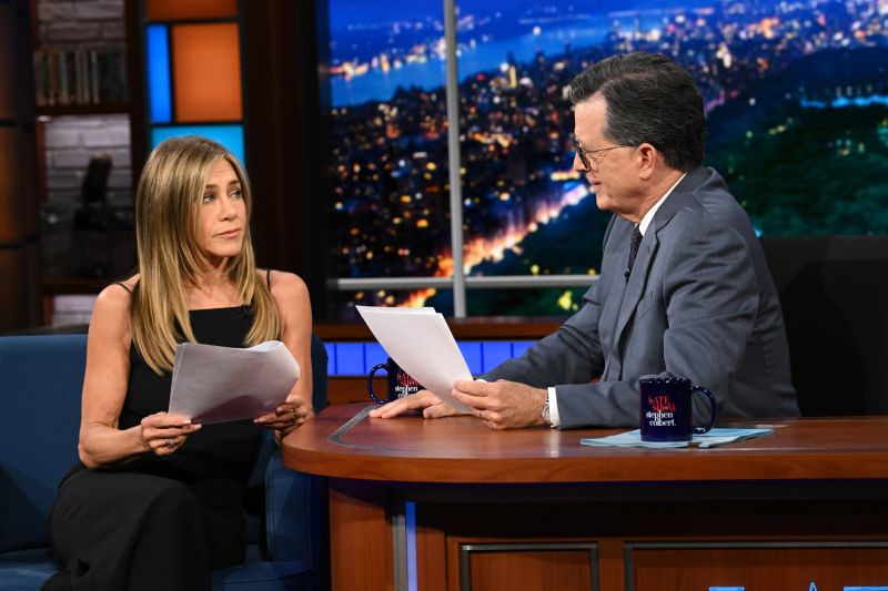 Stephen Colbert Auditions For Jennifer Aniston's Morning Show Season 5