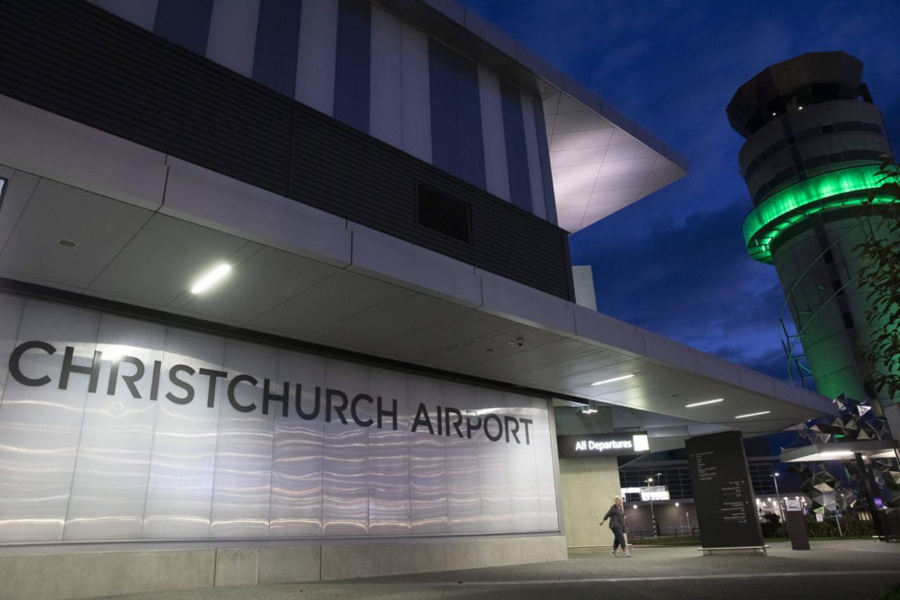 A quiet area of Christchurch Airport is pictured during the coronavirus lockdown in Christchurch on April 8. 