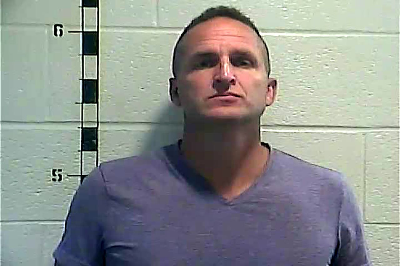 In this handout photo provided by the Shelby County Detention Center, former Louisville Police detective Brett Hankison poses on September 23, in Louisville, Kentucky. 