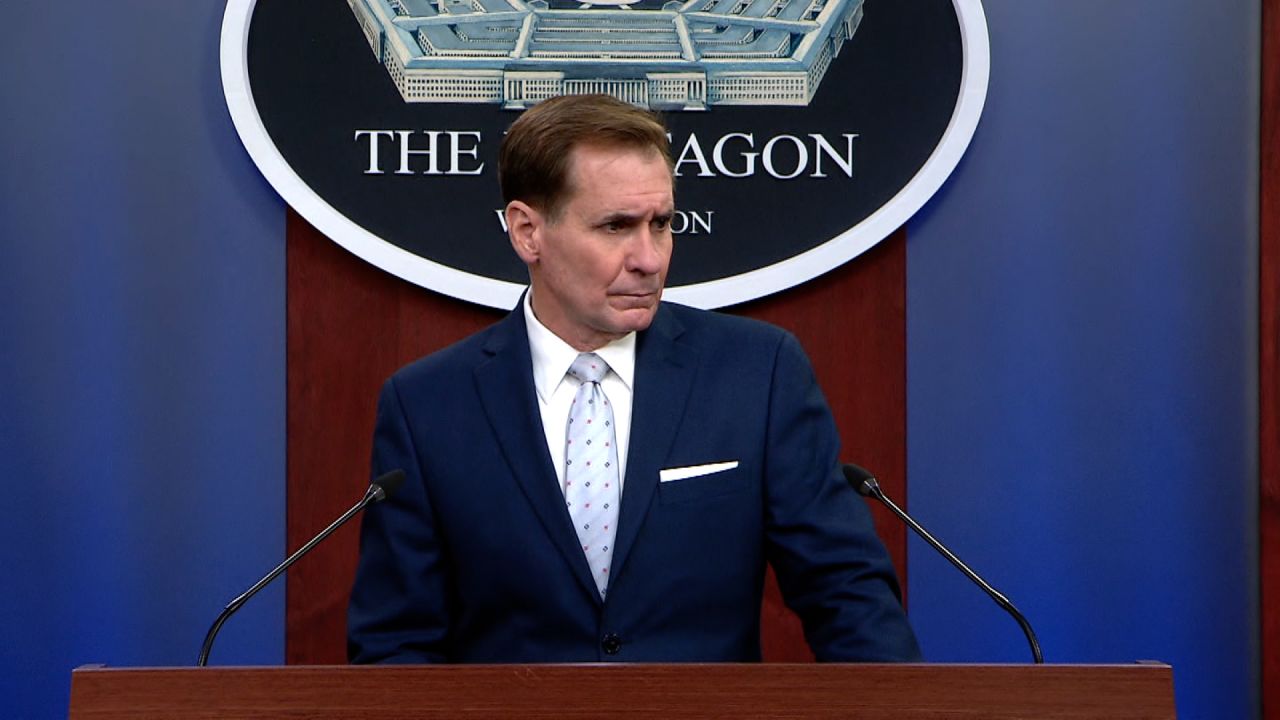 Pentagon press secretary John Kirby.