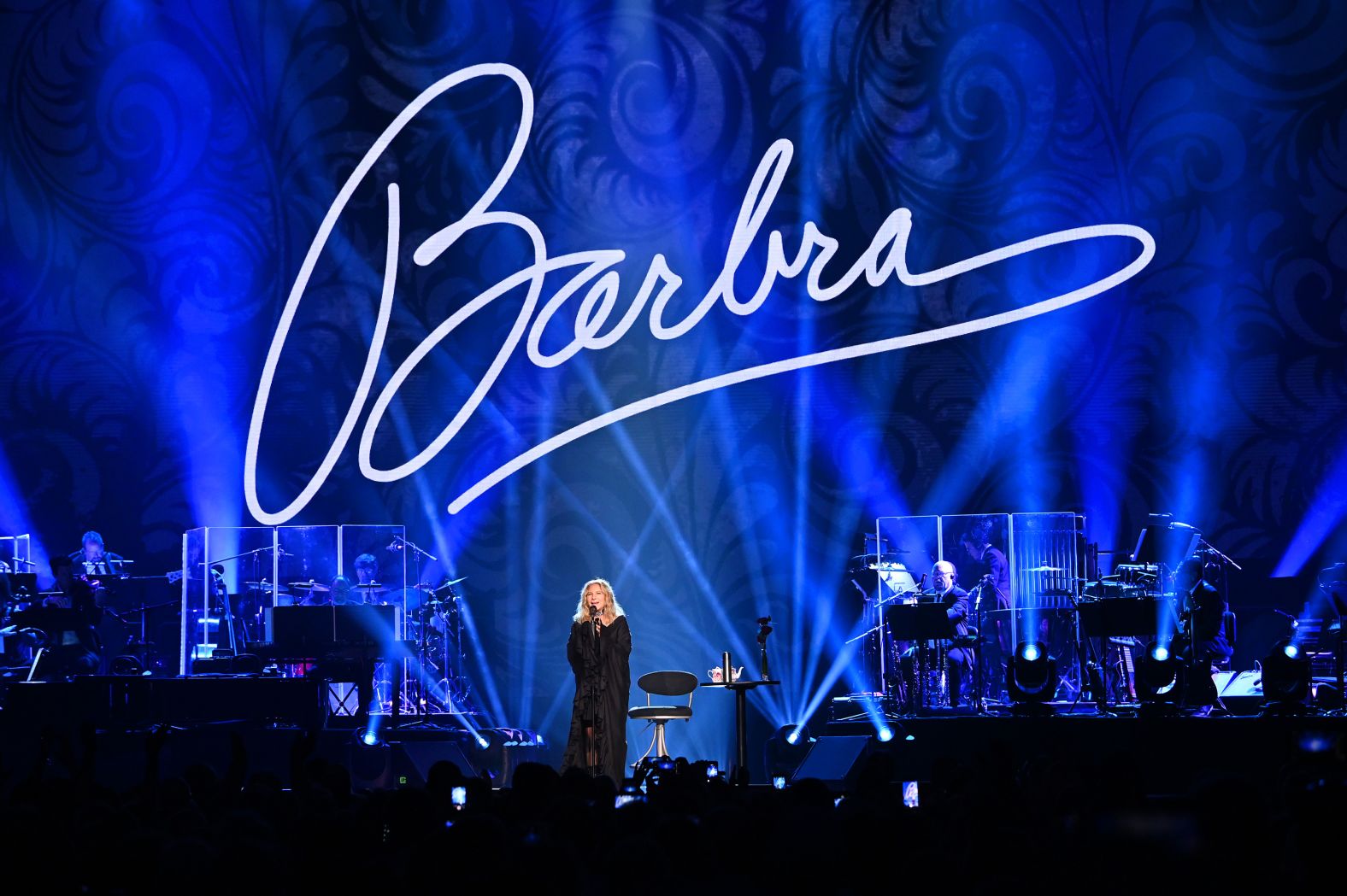 Streisand performs in Chicago in 2019.