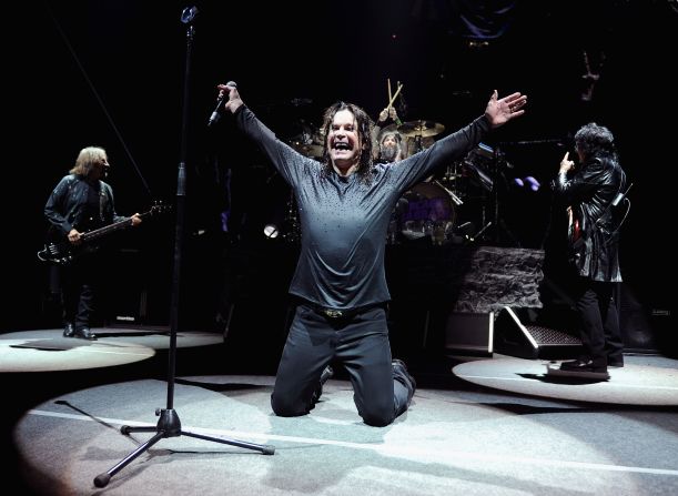 Black Sabbath performs in New York in 2014.