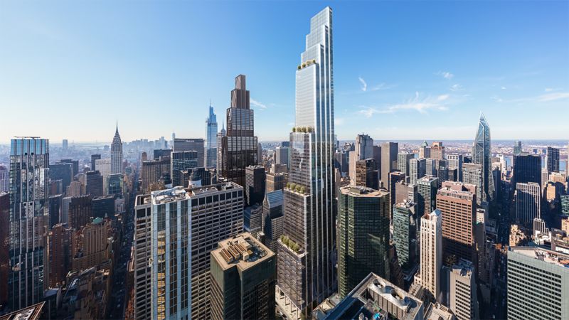 Новата 62-етажна кула ще преобрази силуета на Ню Йорк