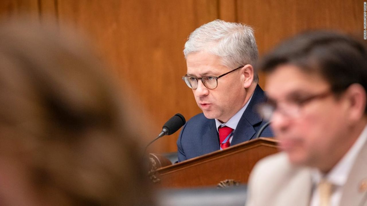 Rep. Patrick McHenry (R-NC) during a House Financial Services Committee hearing on Capitol Hill on March 11, 2020 in Washington, DC. 