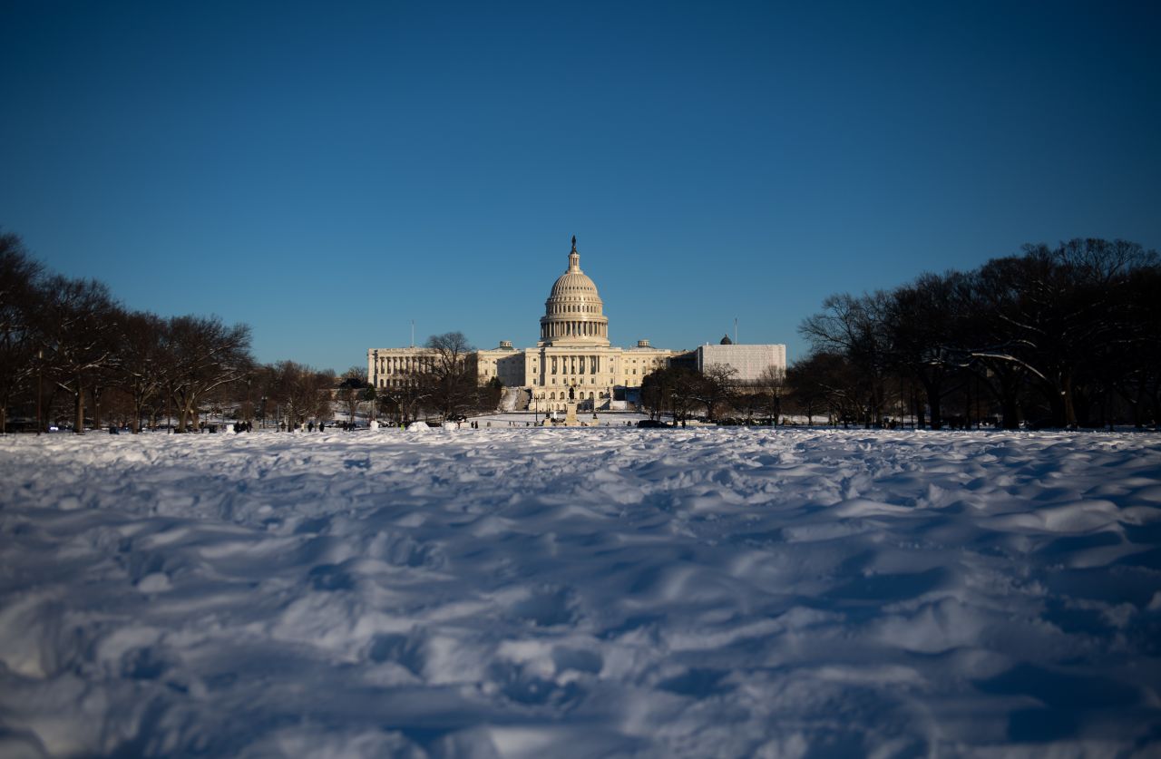 The US Capitol in Washington on Monday.