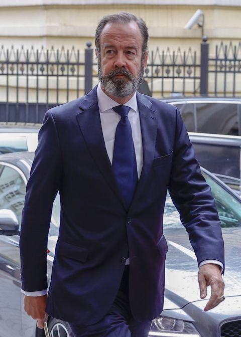 The Netherland's Ambassador to Moscow, Gilles Beschoor Plug arrives for a meeting with Sergei Lavrov at the Foreign Ministry in Moscow, Russia, on September 19, 2022.