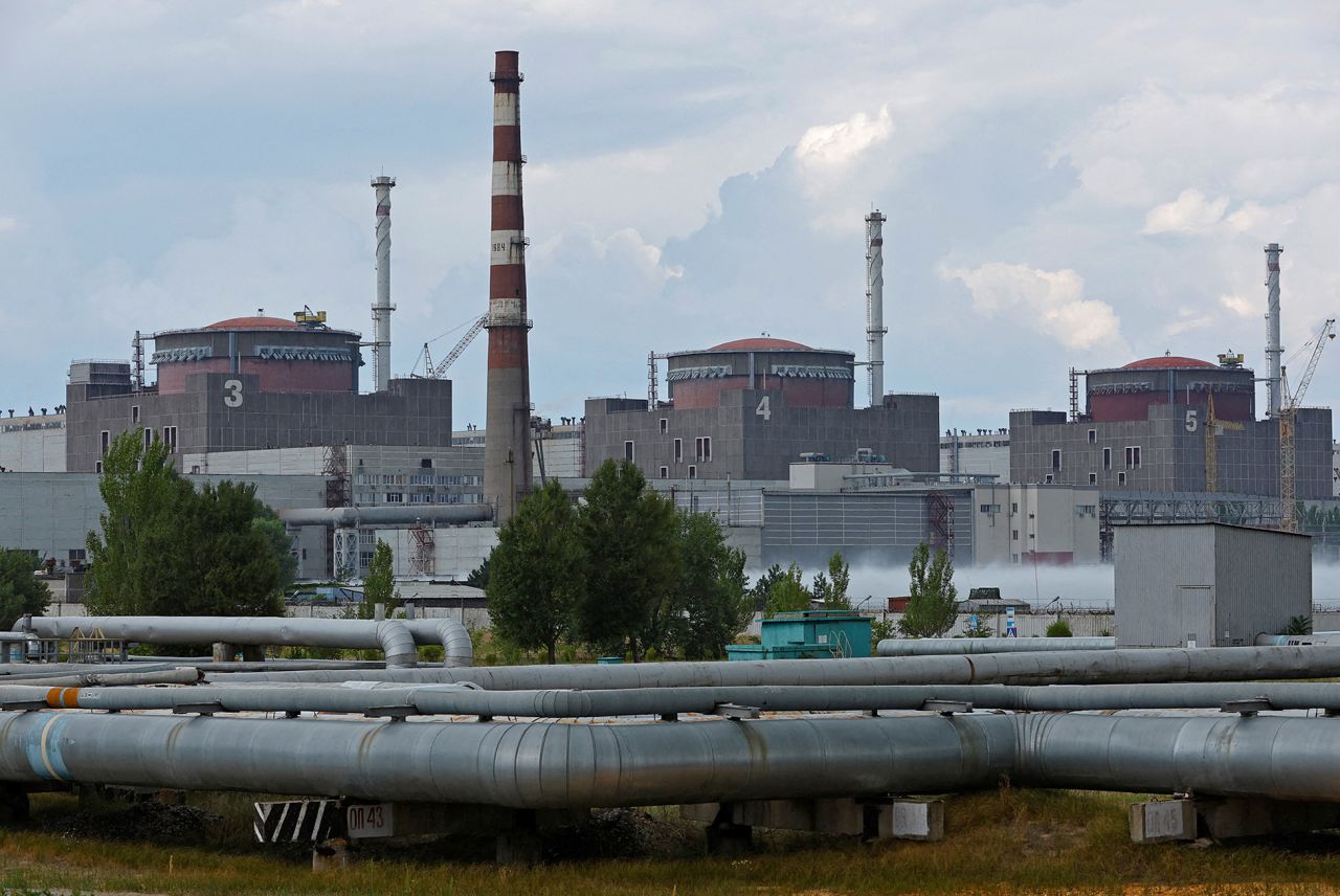 The?Zaporizhzhia?Nuclear?Power?Plant, Ukraine, on August 4.