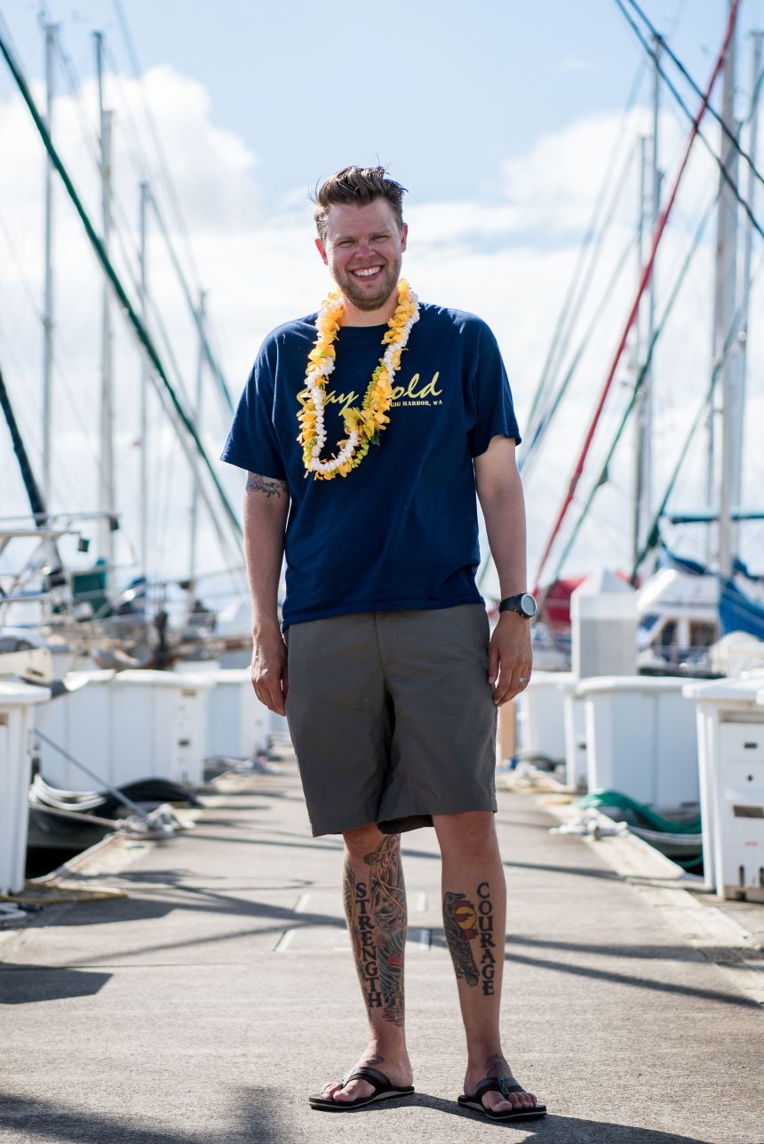 In July 2017, Brian Bugge sailed with three friends from suburban Seattle to Hawaii.