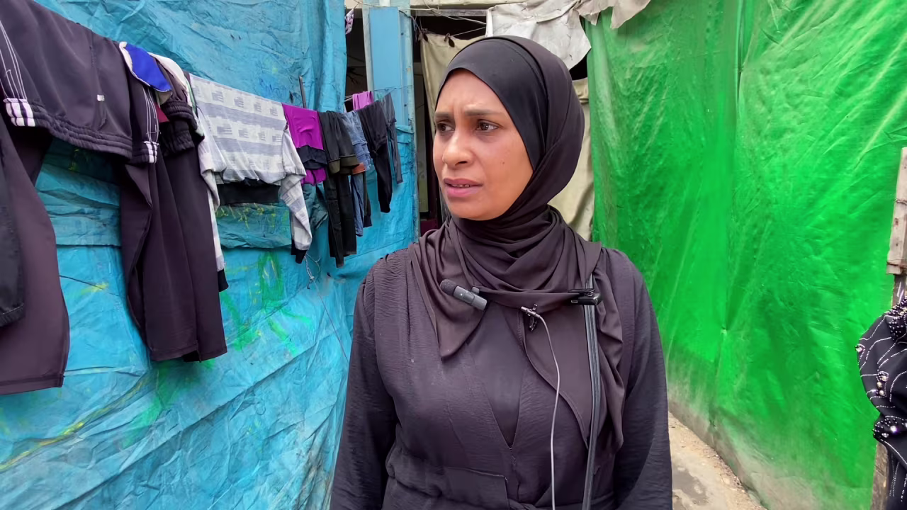 Hala Abdan, a lawyer, says Israel’s bombardment in Gaza has felt like “200 days of catastrophe.”