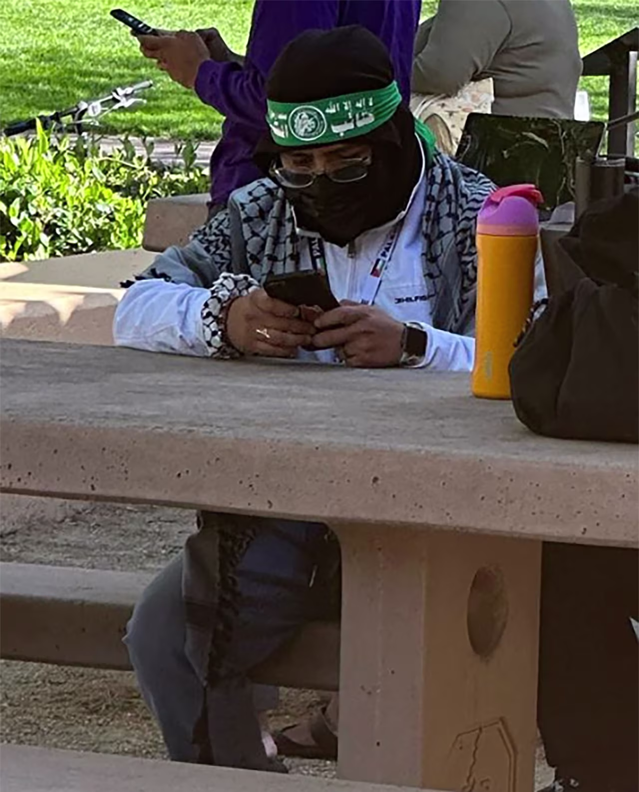 CNN has not independently verified when the photo was taken or if it's the specific image sent to the FBI by Stanford. 