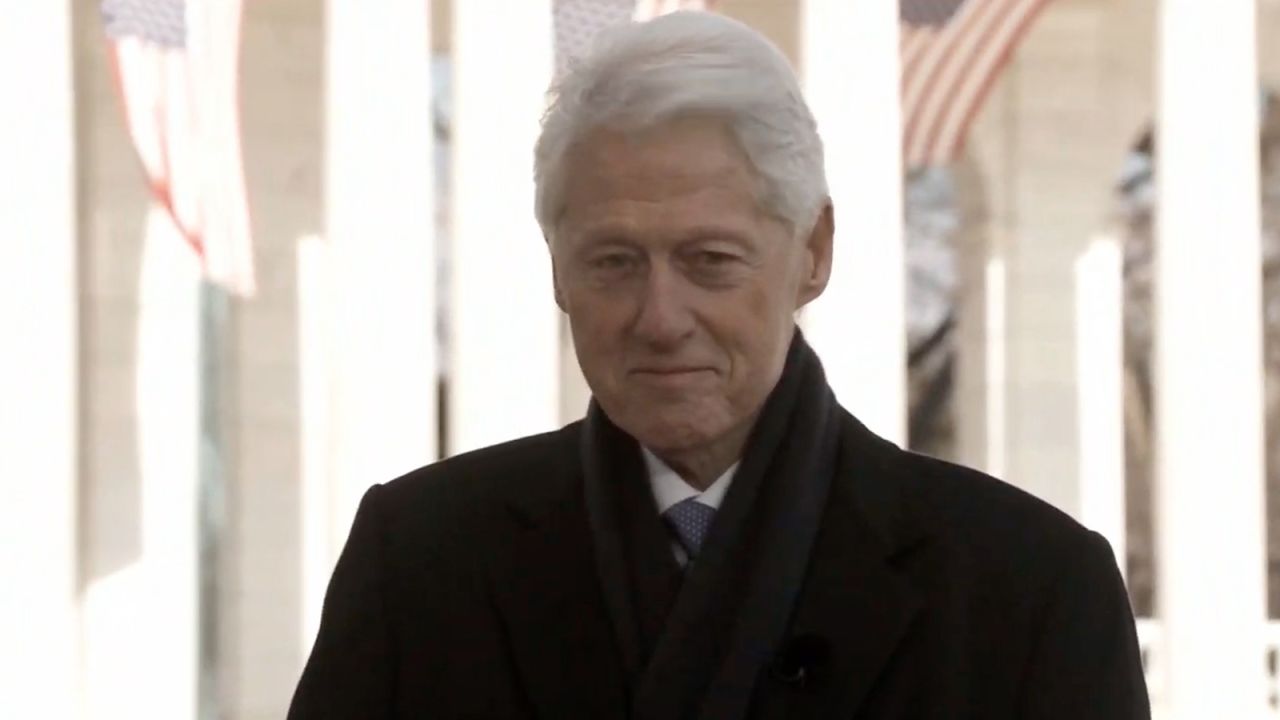 In this screengrab, former President Bill Clinton speaks during the Celebrating America Primetime Special on January 20.