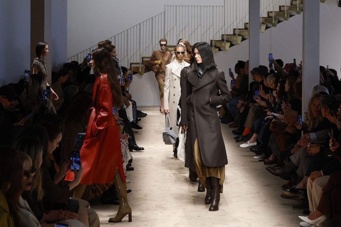 Tod's Fall-Winter 2025 collection was a sophisticated focus on craft.