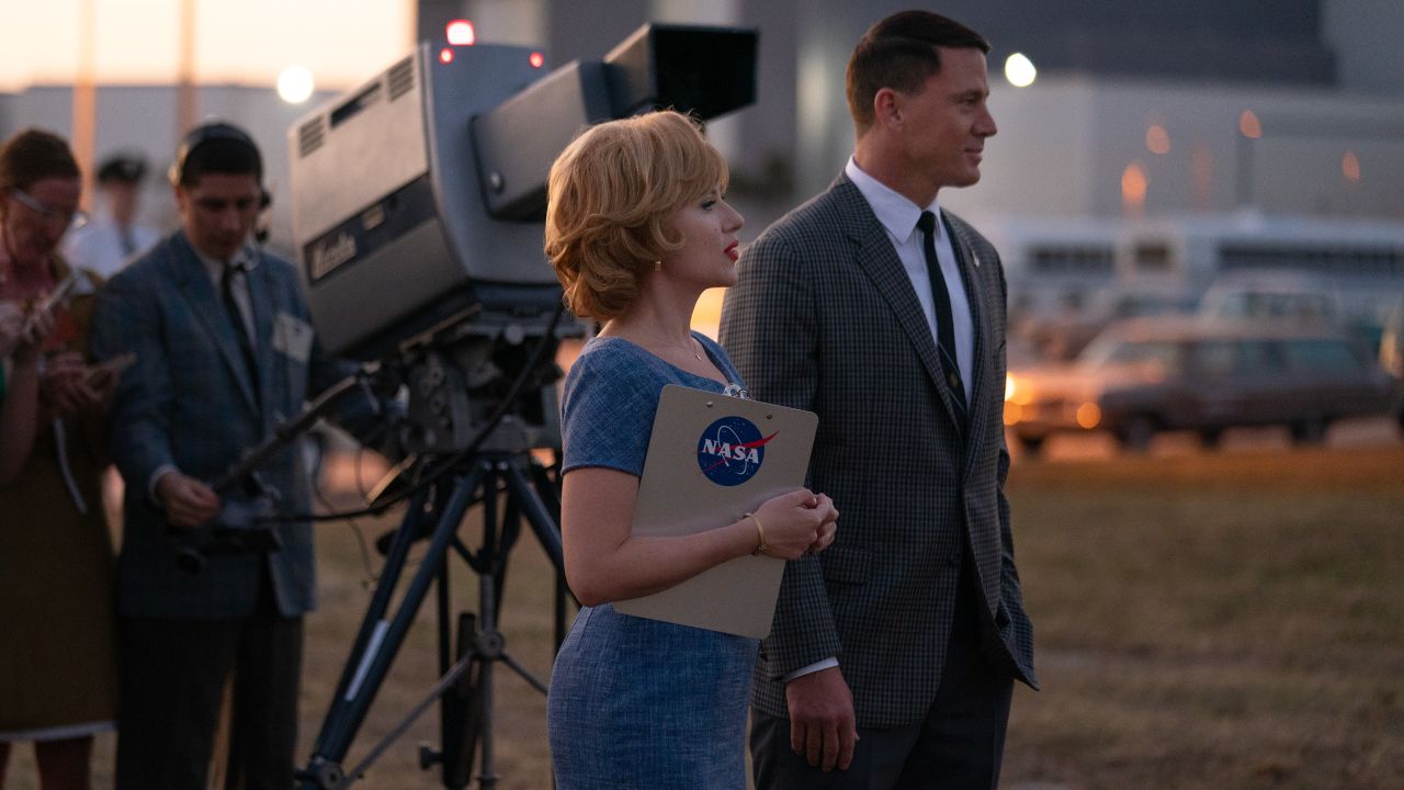 Scarlett Johansson and Channing Tatum in the space-race romance "Fly Me to the Moon."