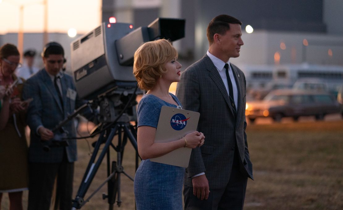 Scarlett Johansson and Channing Tatum in "Fly Me to the Moon."
