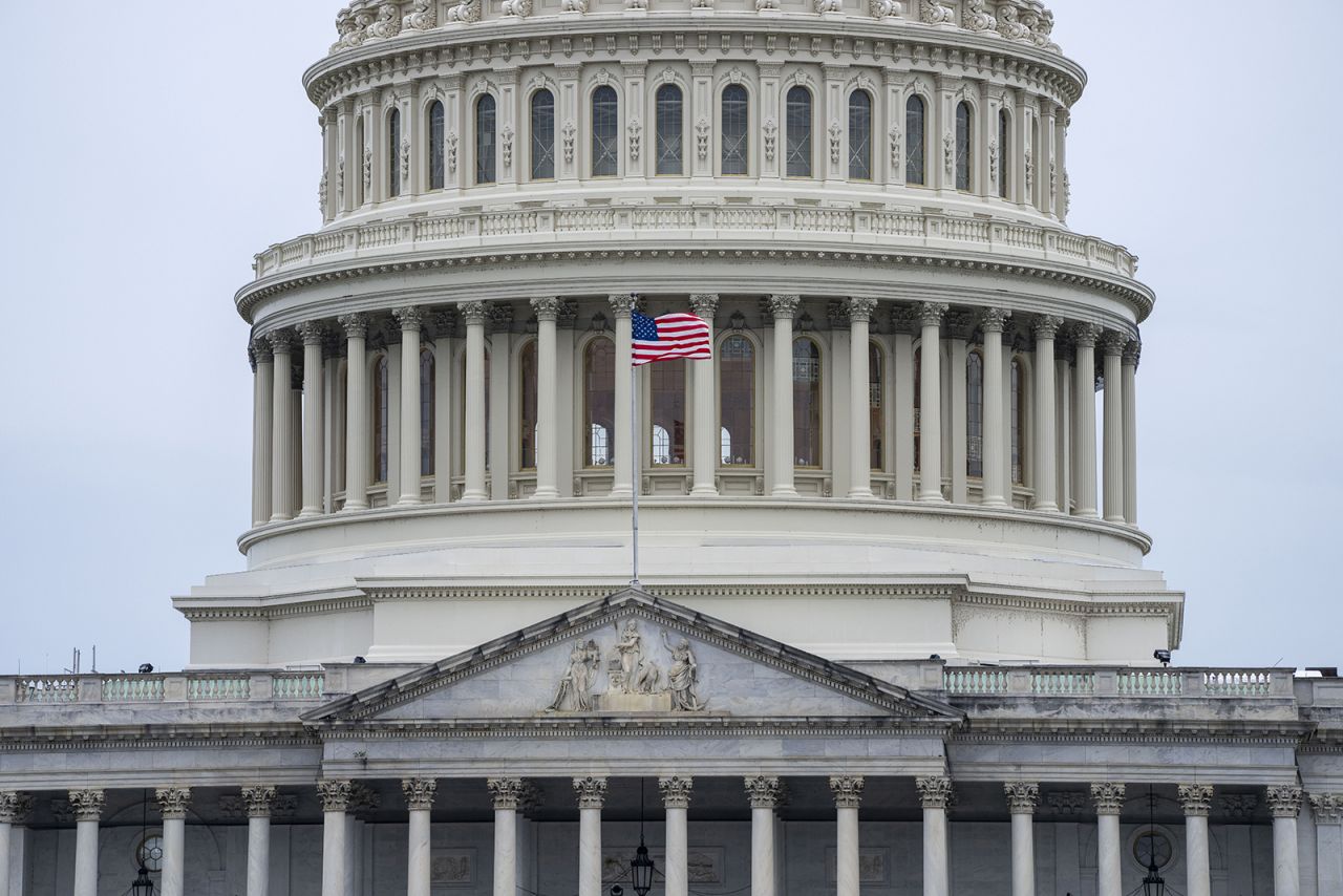 The U.S. Capitol is seen on May 16 in Washington. 