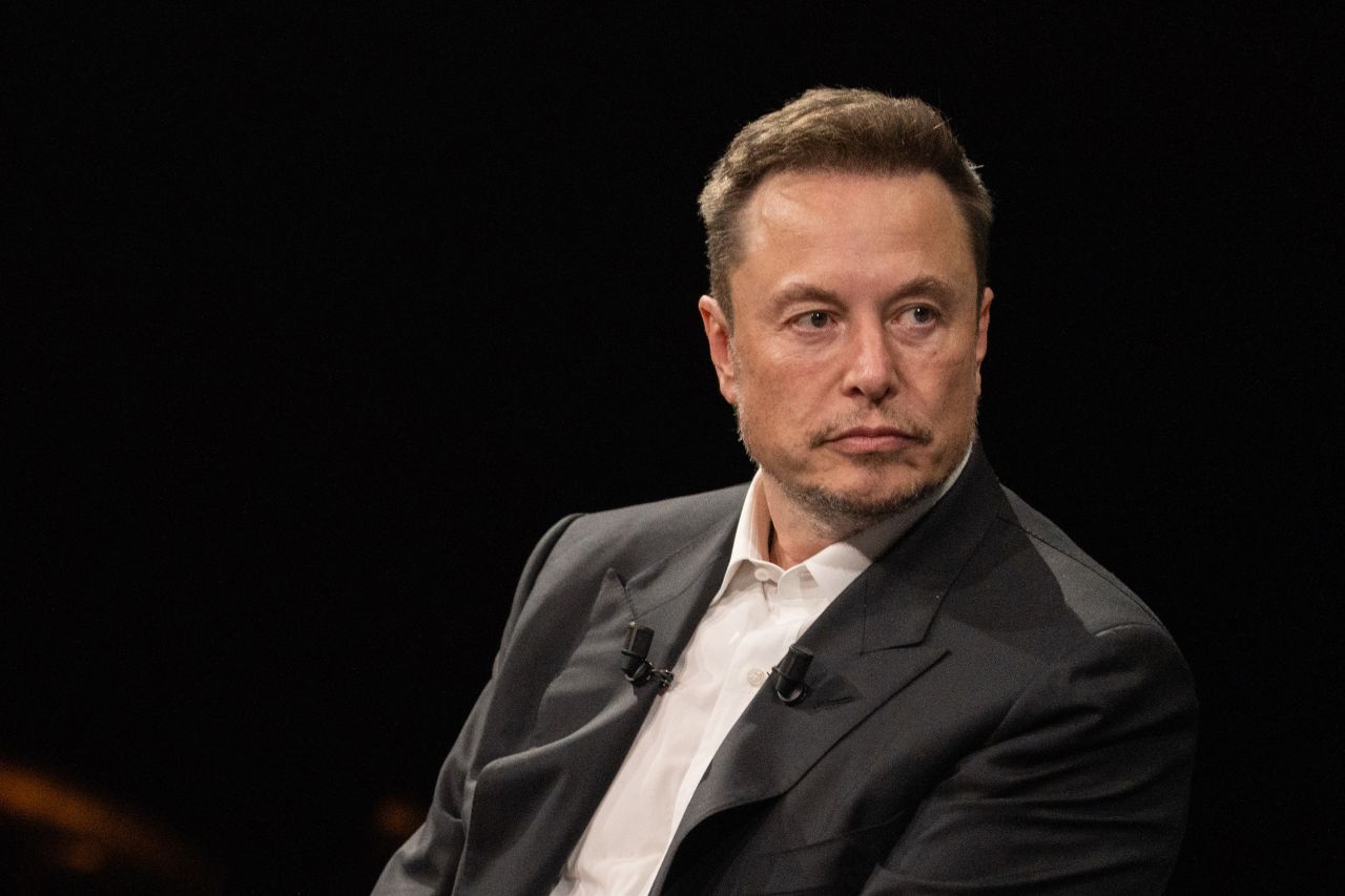 Elon Musk, billionaire and chief executive officer of Tesla, at the Viva Tech fair in Paris, France, on June 16.