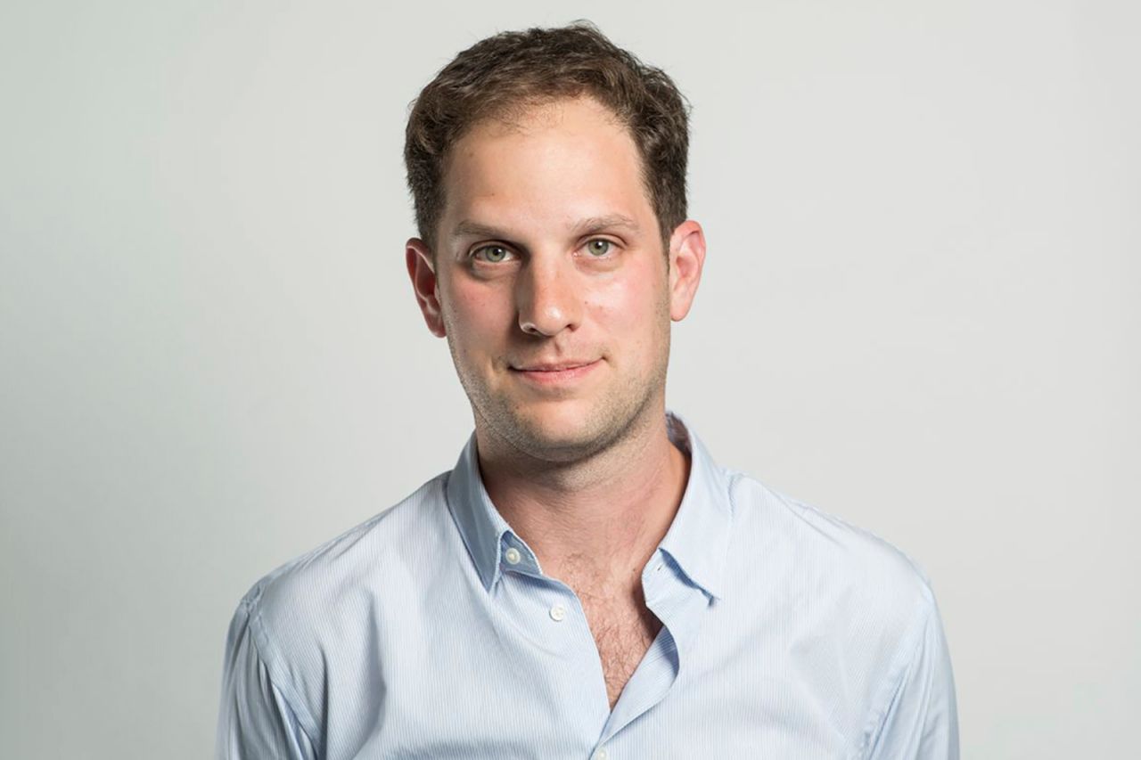 The Wall Street Journal journalist Evan Gershkovich is shown in this undated photo. 