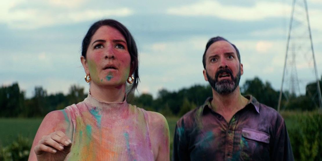 D'Arcy Carden and Tony Hale in “Sketch.”