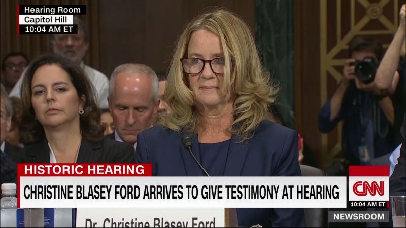 Live Updates: Brett Kavanaugh And Christine Blasey Ford Hearing On Sex ...