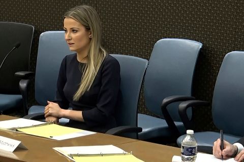 Previous testimony given to the committee by former White House deputy press secretary Sarah Matthews was also shown on Thursday. 