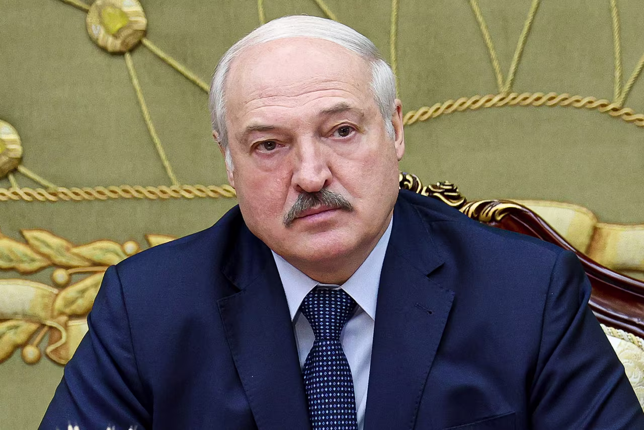 Belarusian President Alexander Lukashenko speaks during a meeting in Minsk, Belarus, on Friday, November 12. 
