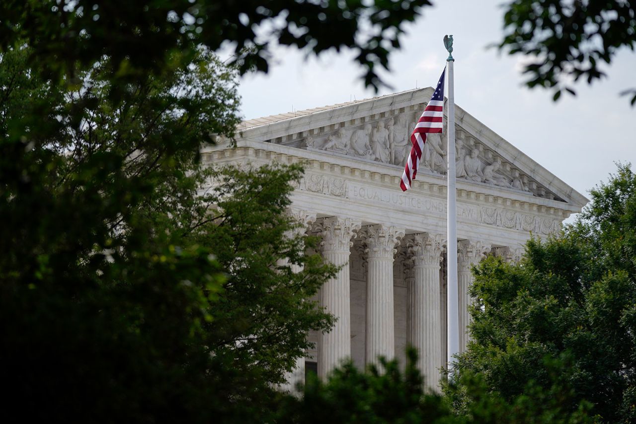 The US Supreme Court building on June 27. 