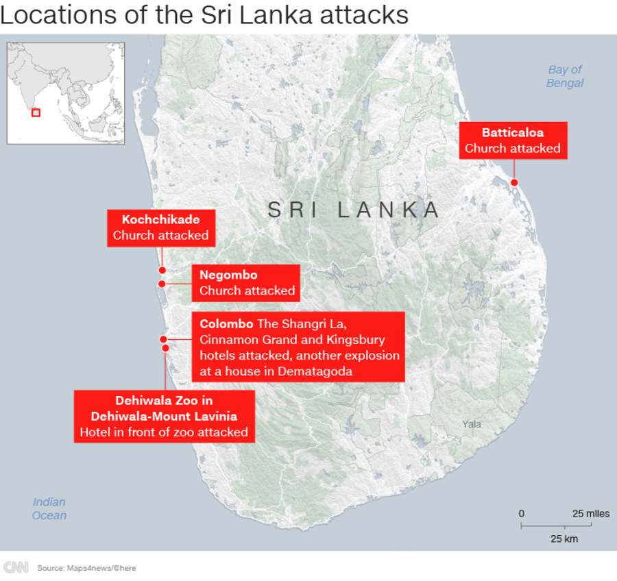 Death toll in Sri Lanka Easter attacks lowered by more than 100 - CNN