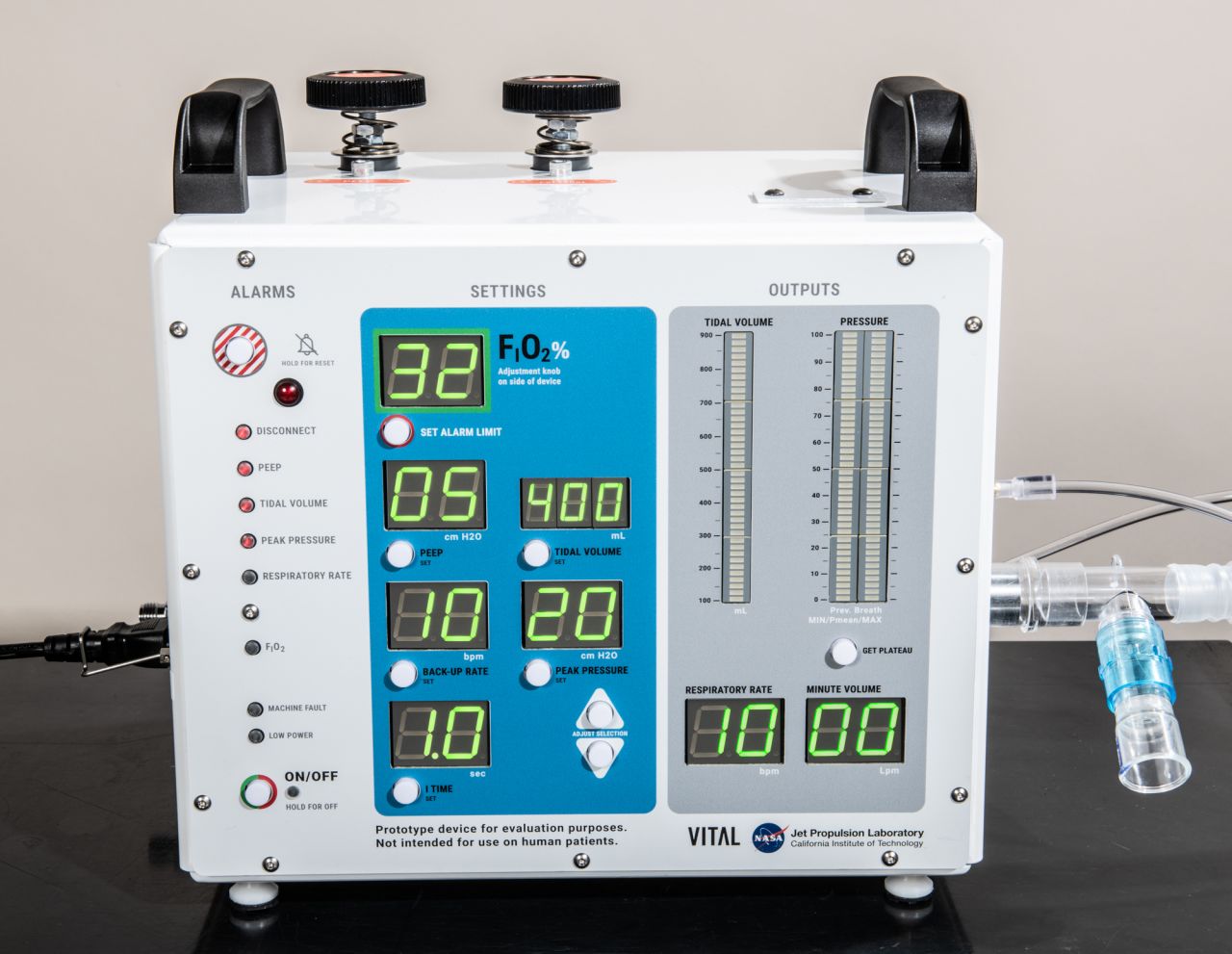 VITAL is a new high-pressure ventilator developed by NASA and tailored to treat coronavirus patients.