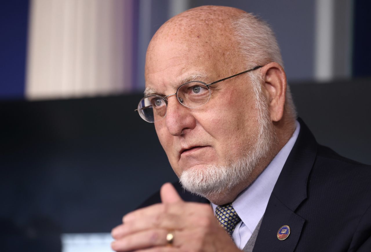 Centers for Disease Control and Prevention Director Robert Redfield speaks during a White House Coronavirus Task Force press briefing at the White House on November 19 in Washington, DC. 