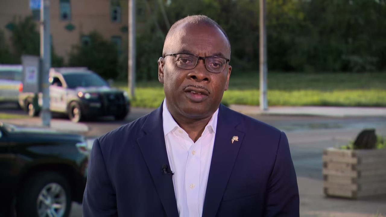 Buffalo Mayor Byron Brown speaks with CNN on Sunday, May 15. 