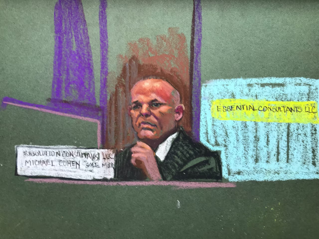 Gary Farro testifies in court Friday.