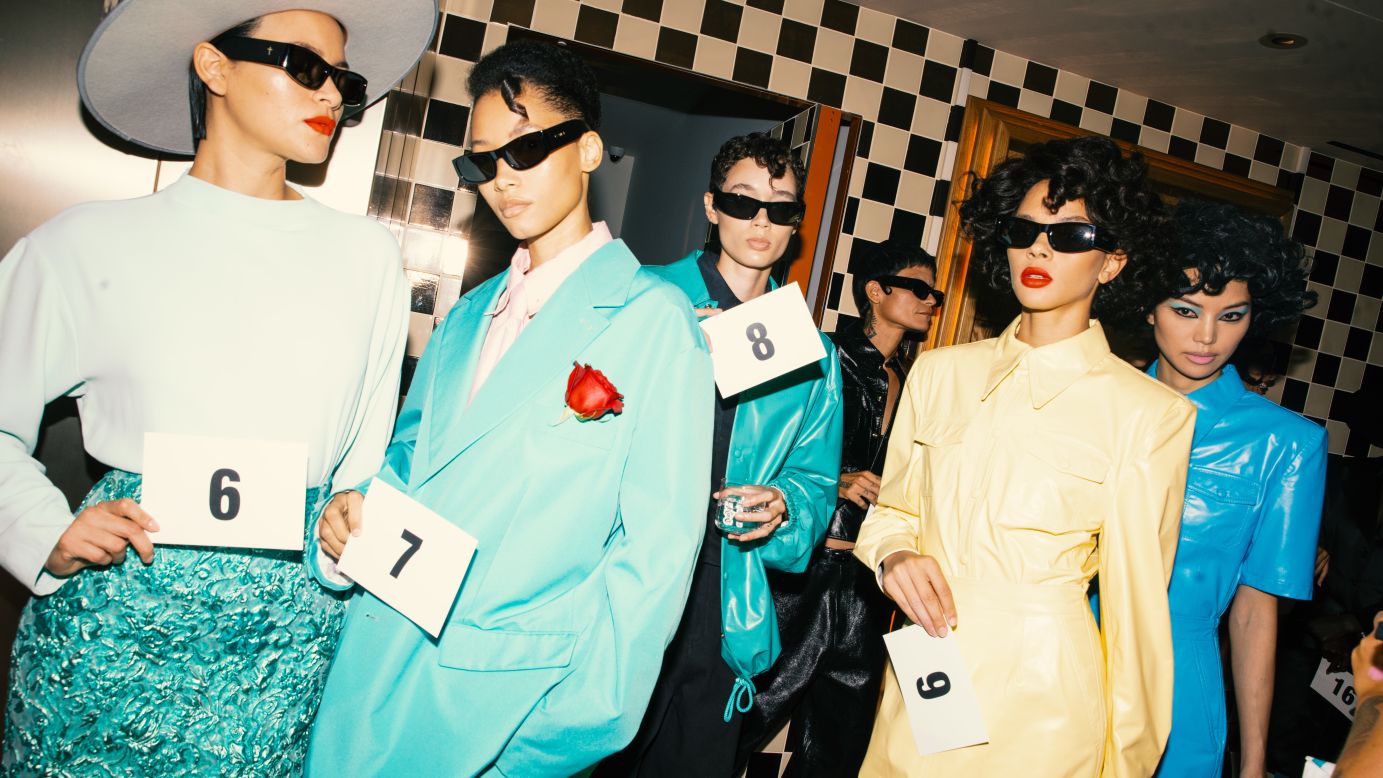 NYC Fashion Week Spring/Summer 2026: Shadow Selves, Tinsel Gowns, and Star-Studded Front Rows!