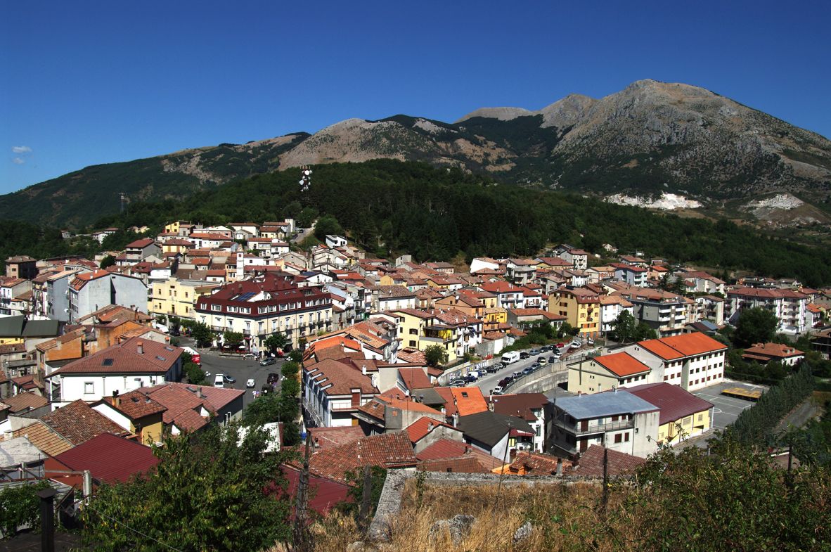 <strong>Italian dream: </strong>Former high school teacher Amelia Butler bought a bargain home sight unseen in the  Italian town of Latronico two years ago.