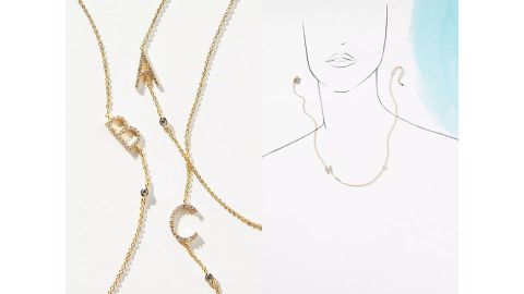 Delicate Monogram Necklace