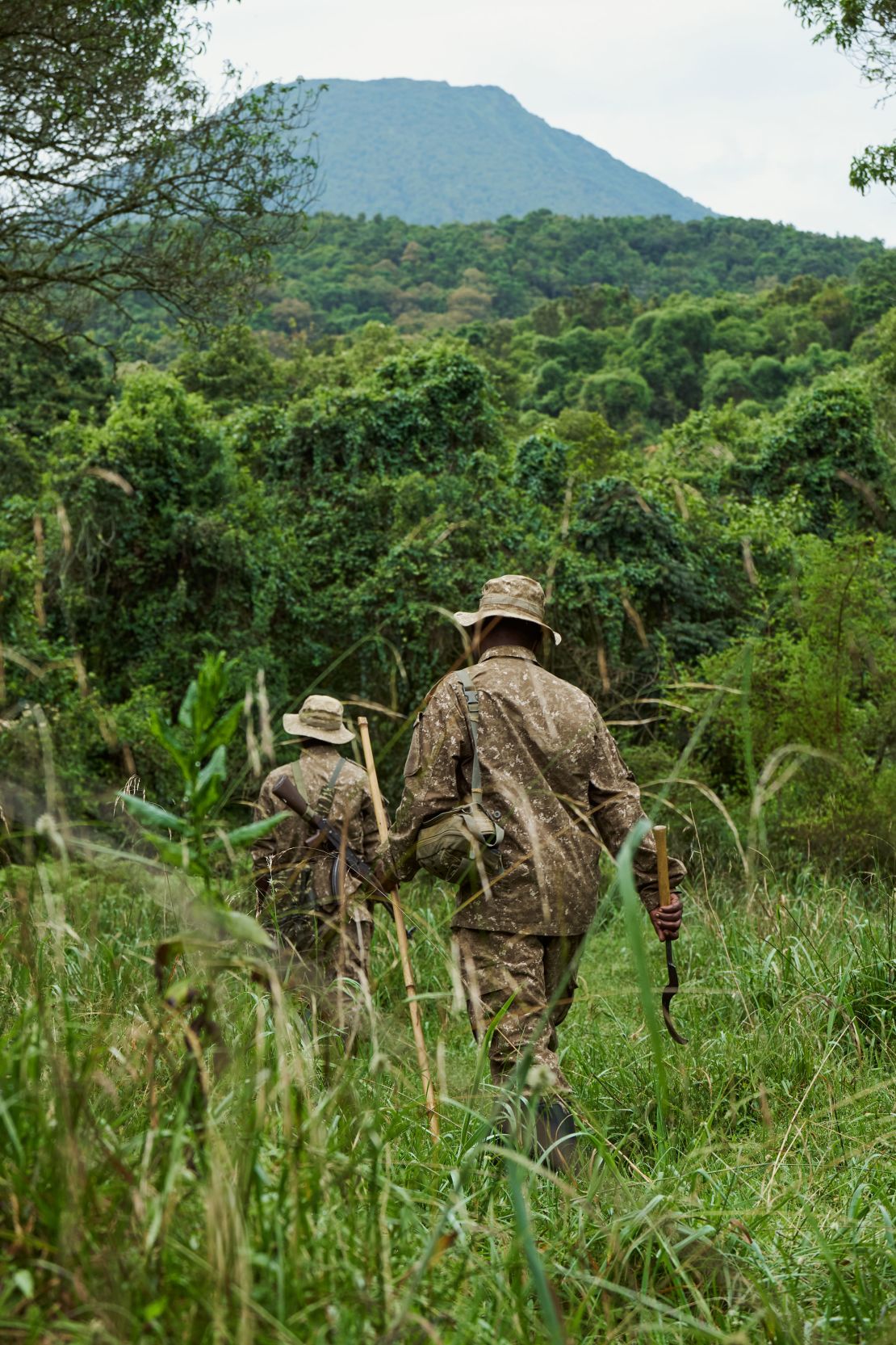 Volcanoes Safaris' Mount Gahinga Lodge is used as a base for gorilla tracking treks.